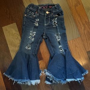 Baby B’s handmade jeans